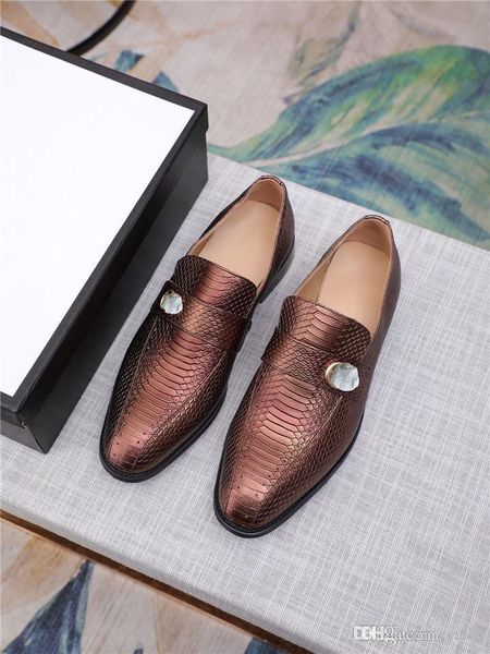 

a1 coiffeur crocodile shoes men formal italian dress designer shoes men classic fashion office shoes men 21ss plus size dress 45 22, Black