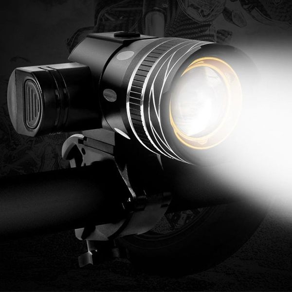 

bike t6 led light headight usb rechargeable frontlight cycling lamp lights