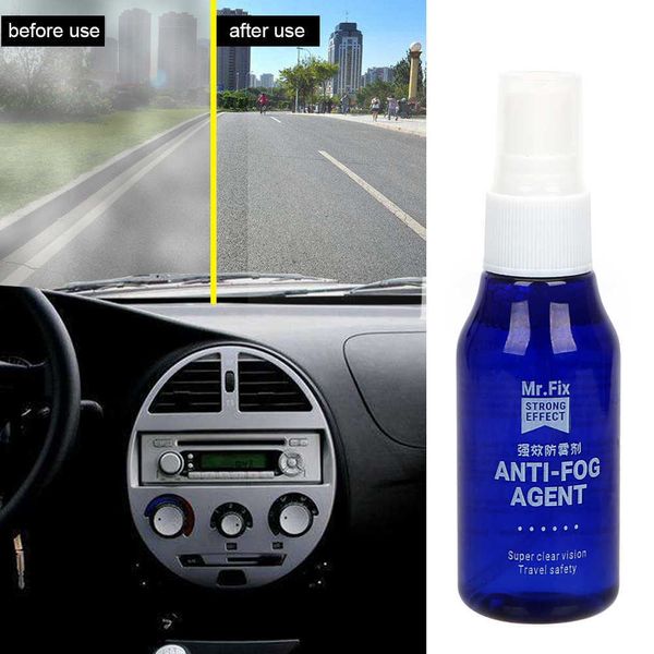 70ML vetro antiappannamento agente antinebbia liquido spray parabrezza per auto finestrini laterali - rivestimento antiappannamento auto-styling