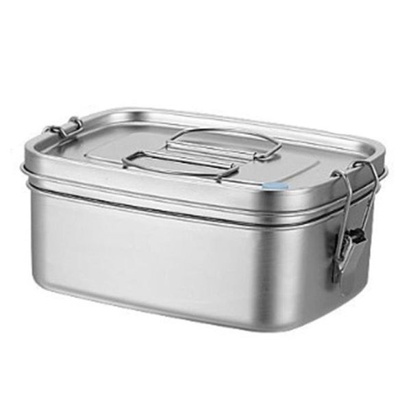 

dinnerware sets large capacity sandwich school office lunch box bento for kids adults container stainless steel