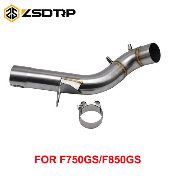 

motorcycle exhaust system zsdtrp delete catalyst for f750gs f850gs 2021-2021 pipe slip on