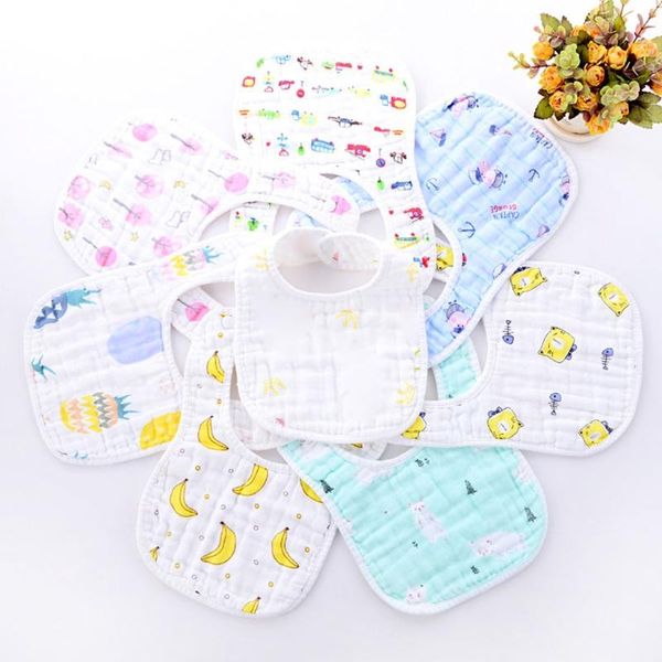 

bibs & burp cloths baby stuff u-shaped bandana feeding cloth saliva towel born girl boy pacifier cotton kids accessories set