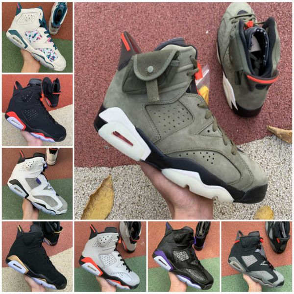 

new quality jumpman 6 6s mens women basketball shoes 2021 carmine cactus jack dmp quai 54 smoke grey black infrared trainers sneakers 36-47