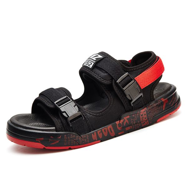 

2021 fashion womens mens casual sports sandals shoes student outdoor sport sneakers black red size 38-45 code 52-552