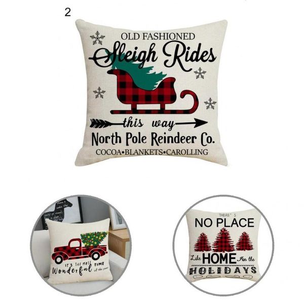

cushion/decorative pillow slip convenient cushion case flax breathable safe printed single-sided