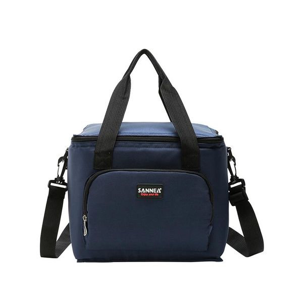 

1pcs fresh cooler bags waterproof nylon portable zipper thermal oxford lunch for women convenient box tote storage