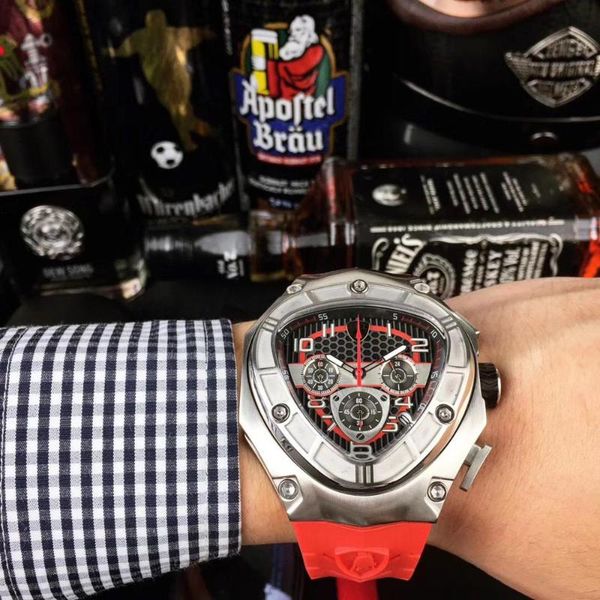 

wristwatches wz0976 mens watches brand runway luxury european design quartz, Slivery;brown