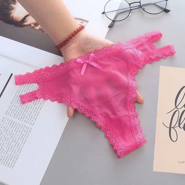 

3pcs/lot panties transparent Â lace briefsÂ Â ladies low-rise Â women t-shapedÂ underwear string teenage briefs girl pants, Camo