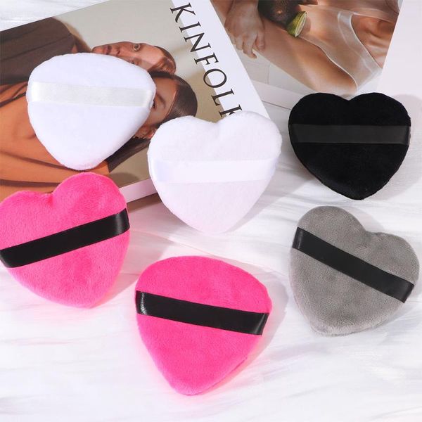 

sponges, applicators & cotton makeup blendiful puffs soft large face powder velour love shape with strap foundation sponges cosmetic