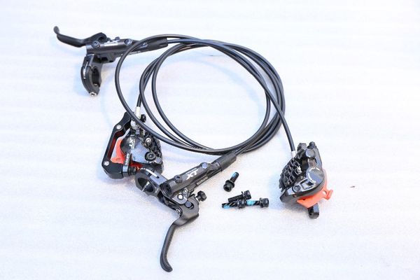 

bike brakes deore xt m8000 hydraulic disk brake mtb front & rear set 800mm /1450mm customized by racework