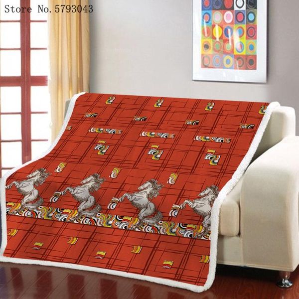 

blankets european luxury sherpa blanket style exotic regalia fleece 3d print picnic travel weighted nap office
