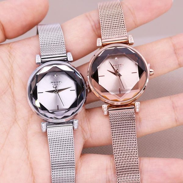 

wristwatches stainless steel julius lady women's watch japan quartz elegant fashion hours clock dress bracelet chain girl's birthd, Slivery;brown