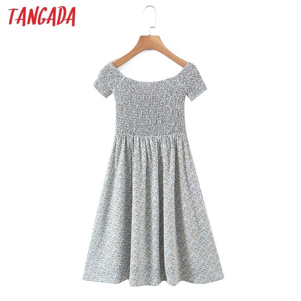 

summer women flowers print pleated beach short sleeve ladies mini dress vestidos sl05 210416, Black;gray