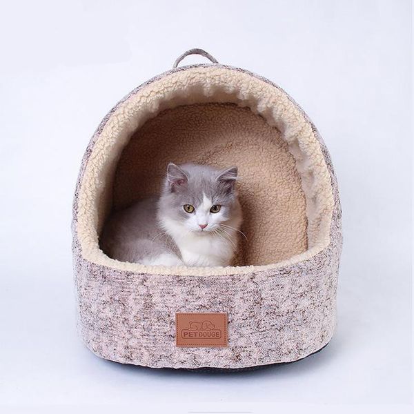 

cat beds & furniture portable removable bed house kennel nest pet litter dog sofa cushion product for small dogs kitten