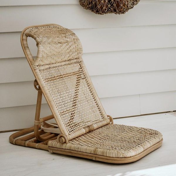 

camp furniture outdoor rattan beach chairs folding camping chair for leisure travel portable picnic reclining