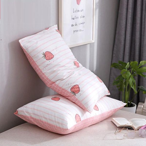 

pillow case noukow a pair of cotton pillowcases 48*74cm pillowcase simple