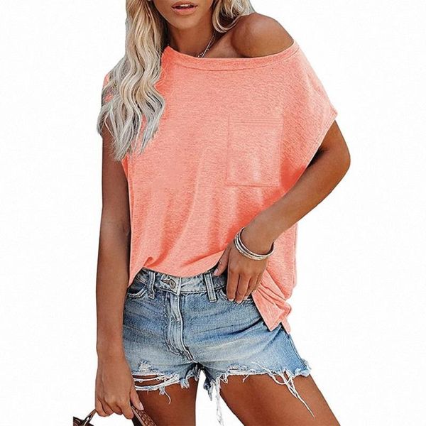 

women's t-shirt 2xl big size women summer t-shirts short sleeve loose casual cotton tees with chest pocket black white tshirt femme 202