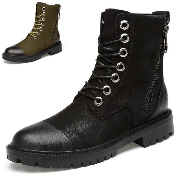 Homens de inverno botas Tactical Military Força Especial À Prova D 'Água Deserto do Deserto de Couro Sapato de Combate Army Army Boot