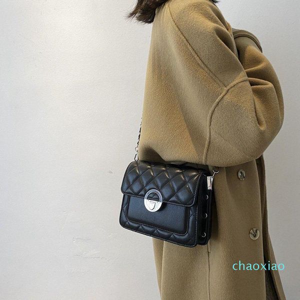 

olsitti brand designer pu leather flap chain shoulder bags for women 2021 simple fashion messenger bag ladies luxury handbags