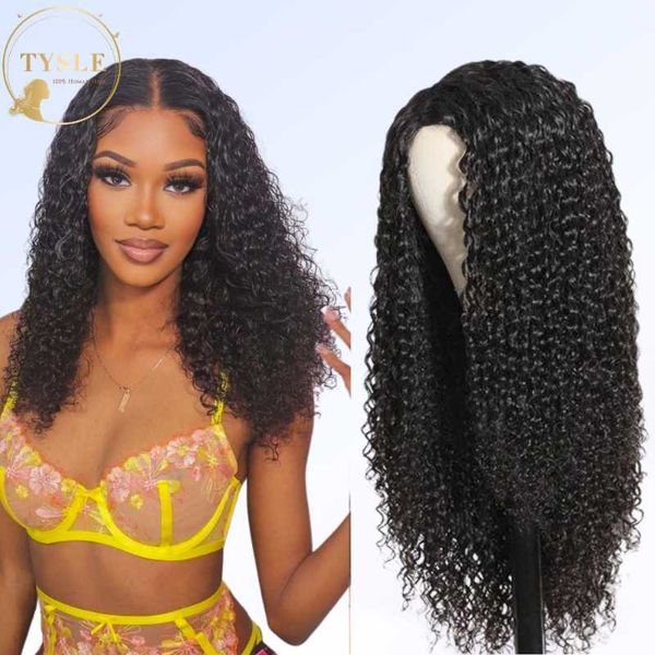 

lace wigs curly front human hair for black women brazilian 4x4 hd transparent preplucked with baby, Black;brown
