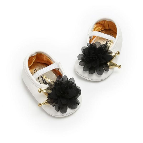 

crown flower spring and autumn baby princess shoe toddler cute infant first walkers