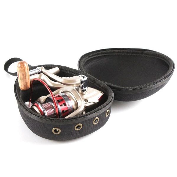 

fishing reel bag small size portable durable drum spinning raft pouch tool accessories