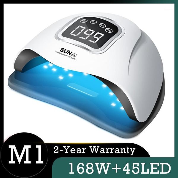 

m1 auto 120w nail lamp touch button 36led uv quick dry big space gel dryer professional manicure1