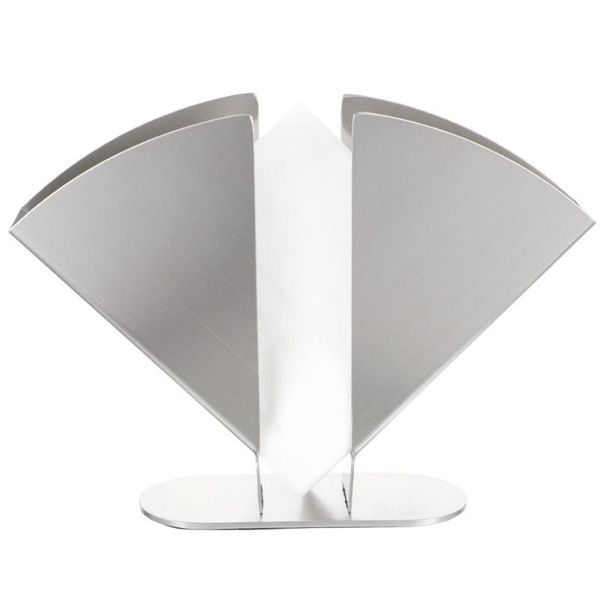 

toilet paper holders 1pc desktissue holder stainless rack coffee shop napkin (silver)