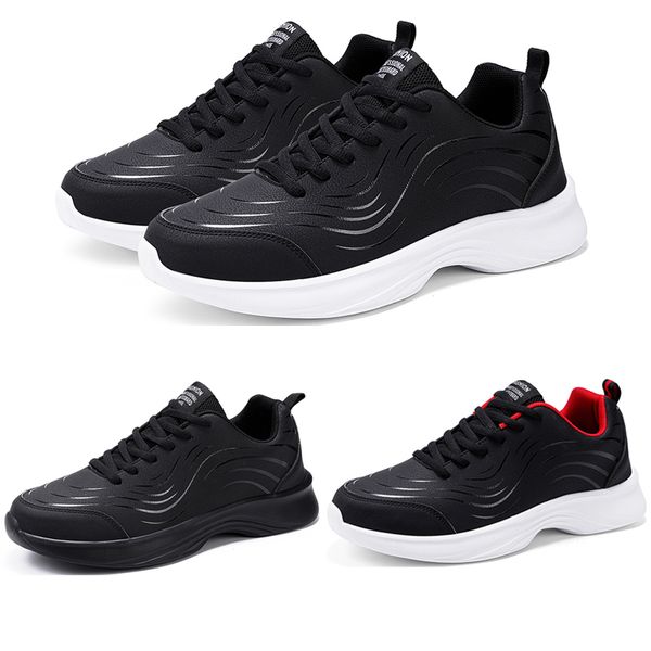 Ucuz Erkek Kadın Koşu Ayakkabıları Üçlü Siyah Beyaz Kırmızı Moda Erkek Eğitmenler # 19 Bayan Spor Sneakers Açık Yürüyüş Runner Ayakkabı