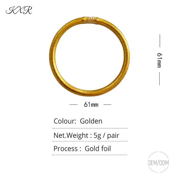 

bangle kxr the gold foil bracelets for men women jewelry hand chain charm set custom style gift, Black