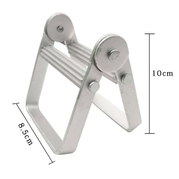 

1pcs tube squeezer lazy toothpaste dispenser metal squeezing tools hair color dye cosmetic paint toothbrush holders