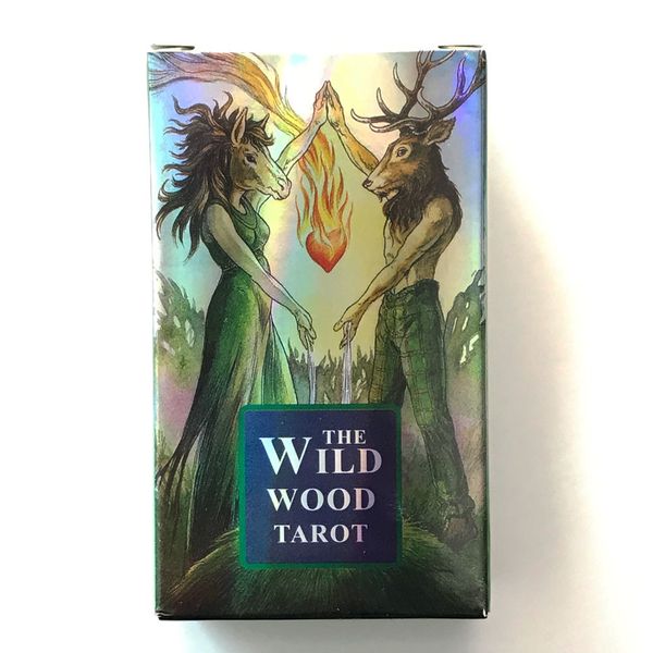 Игра Wildwood Tarot Hologrogrogrography Table Card для взрослых карт