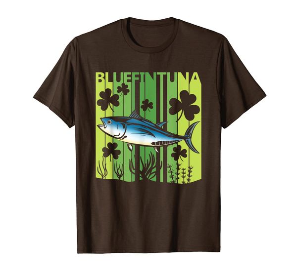 

Lucky Bluefin Tuna St Patrick' Day T-Shirt Irish Gift, Mainly pictures
