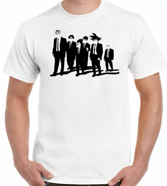 

reservoir dragon mens parody t-shirt dog society, White;black