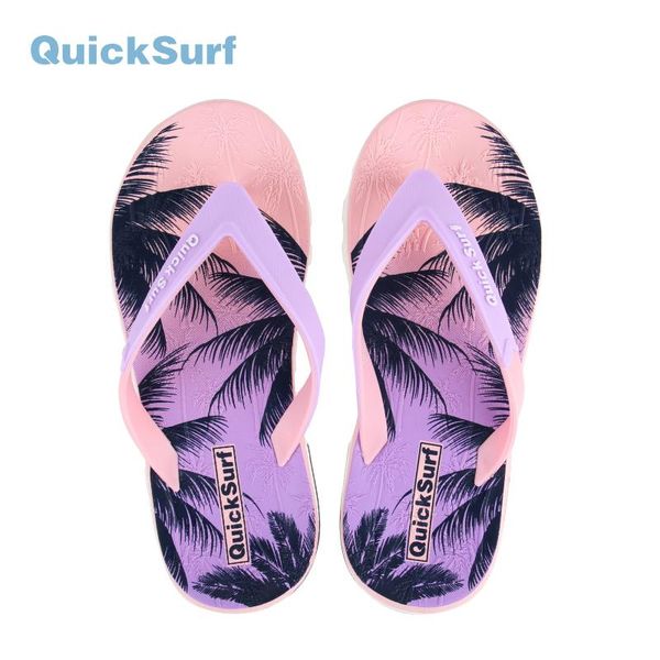 

slippers quicksurf women's home flip flops woman beach outdoor canvas anti-slip slides shoes sandalspurple, Black