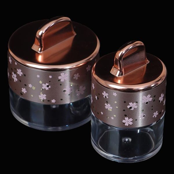 

storage bottles & jars empty powder box puff holder makeup accessories powdery cake