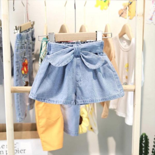 

summer kids denim skirt girls jeans baby a line children newborn girl clothes 2t 3 4 5 6 7, Black