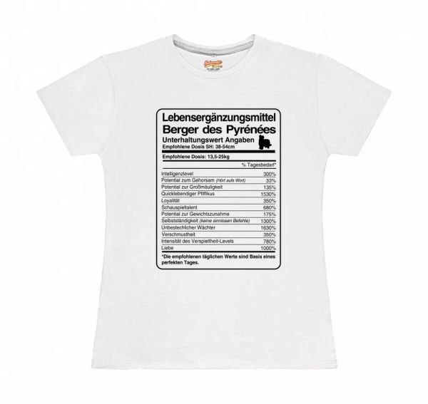 

T-Shirt Womens dose Berger des Pyrenees Life Supplements by siviwonder, Mainly pictures