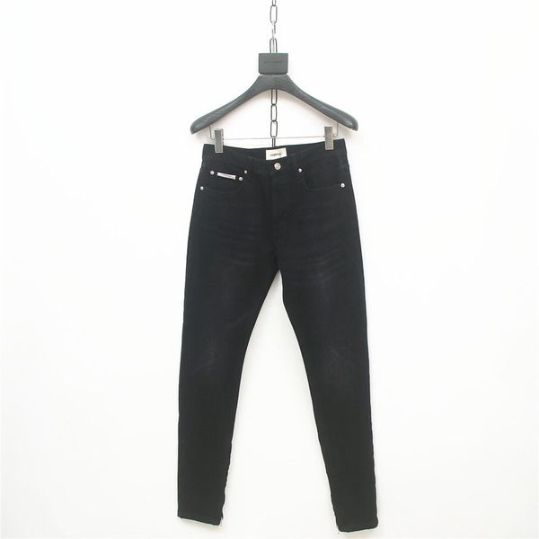 

men's jeans jogging jeans, ankle belt black washed, 6. hip hop series, 2021, Blue
