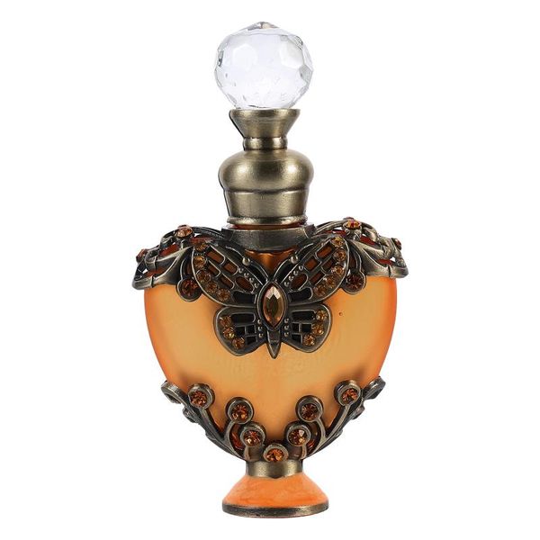

storage bottles & jars heart shaped essential oil bottle rhinestone engraving perfume dispenser