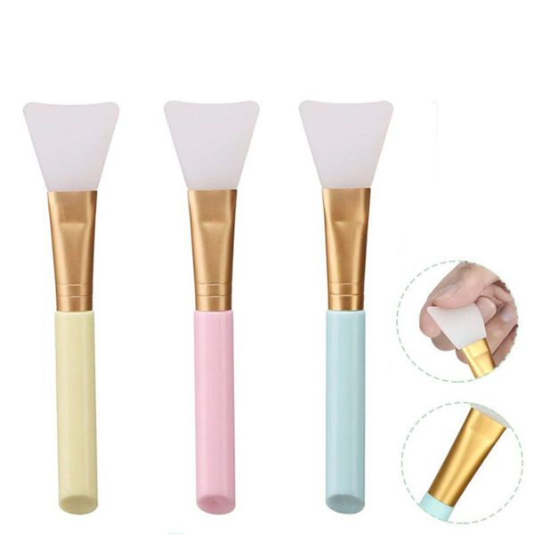 Escova facial máscara mulheres maquiagem ferramenta Fundação Soft Silicone escovas de cuidados com a pele