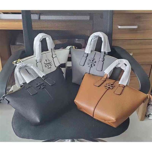 

simple solid color litchi pattern dumpling bag large capacity one shoulder portable messenger purses