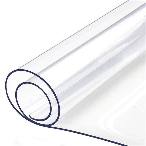 

plastic computer desk mat pvc transparent frosted waterproof soft glass tablecloth writing student fillet mats & pads
