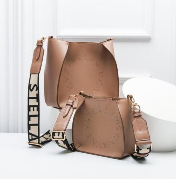 

stella 2022 mccartney designer ladies shoulder bag pvc leather shopping bags two sizes handbags r346
