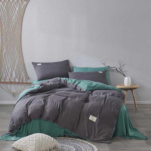 

bedding sets -selling japanese 3/4pcs bed linen quilt cover pillowcase cotton home essential single double large king size