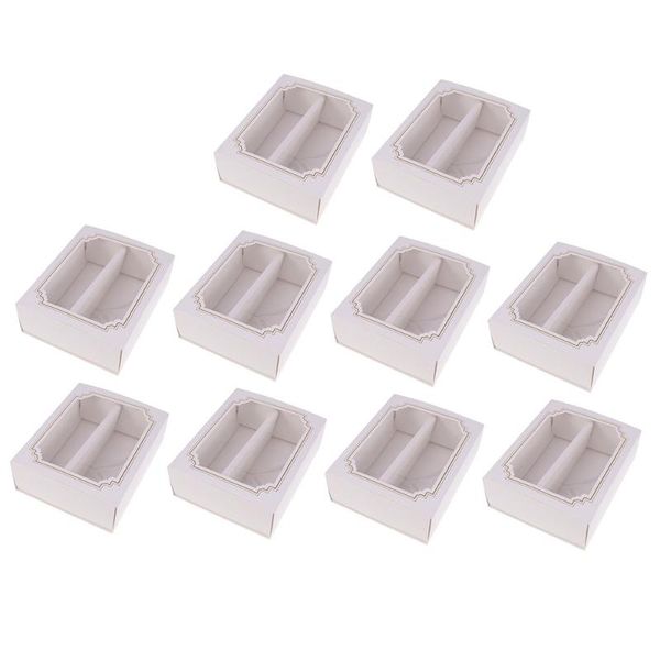 

gift wrap 10pcs bake box packaging boxpaper packing wrapping macaroon