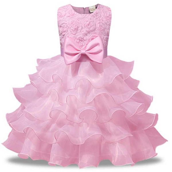 

girl's dresses summer born girl infant dress pageant party baby kids clothing christening gowns for flower princess toddler, Red;yellow