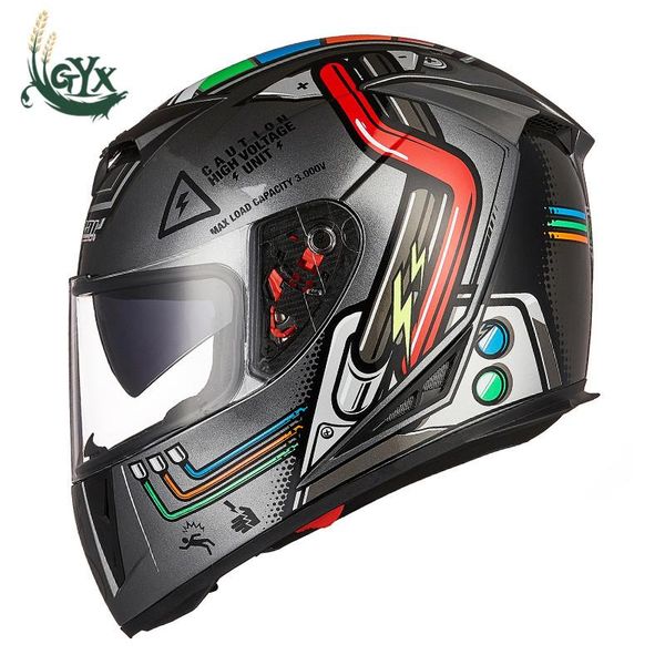 

safety helmet four summer riding with tail electric motorcycle men's and women's gray karting locomotive helmets