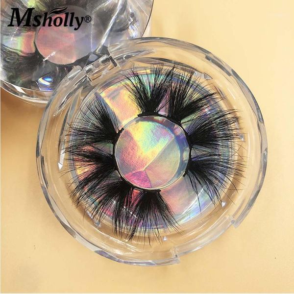 

25mm lashes mink thick long handmade false eyelashes packaging boxes 5d extension beauty full strip fake eyelash vendor1