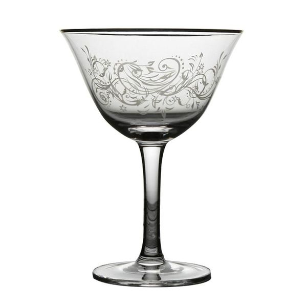 

wine glasses cocktail martini glass,180ml 6-ounce, set of 4